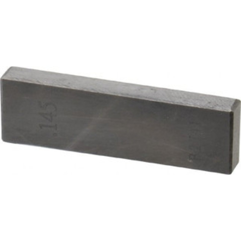 Value Collection 0.145 Rectangular Steel Gage Block Accuracy Grade AS-1, Includes NIST Traceability Certification 630-31456 – 86293255