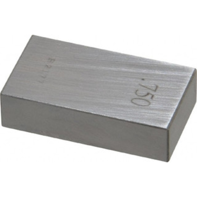 Value Collection 0.75 Rectangular Steel Gage Block Accuracy Grade 0, Includes NIST Traceability Certification 630-23756 – 86285202