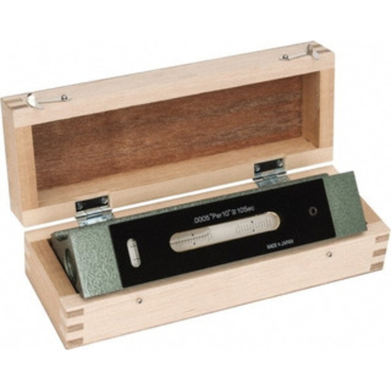 Value Collection 8 Long, 0.0005 Graduation Sensitivity per 10, 2 Vials, Inspection Block Level Cast Iron, 0.0004 Base Flatness, 1-7/8 Wide 8 FLAT – 06530273