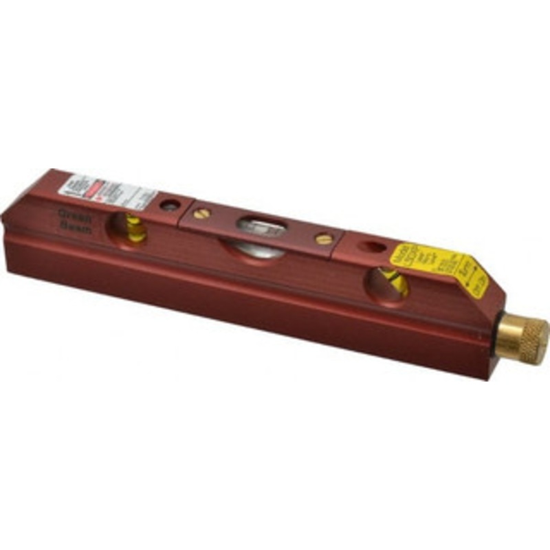 Laser Tools Co. 1 Beam 500′ Max Range Torpedo Laser Level Green Beam, 1/8 at 100′ Accuracy, 6-3/4 Long x 1-3/8 Wide x 5/8 High, Battery Not Included GL50XP – 77705341