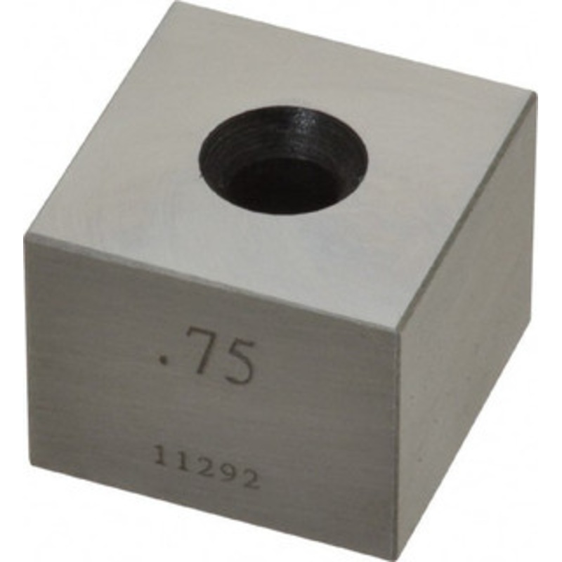 Value Collection 0.75 Square Steel Gage Block Accuracy Grade 0, Includes NIST Traceability Certification 630-73756 – 86275203