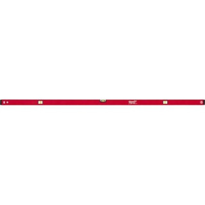 Milwaukee Tool 72 Long 3 Vial Box Beam Level Aluminum, Red, 1 Level & 2 Plumb Vials MLCM72 – 38922191