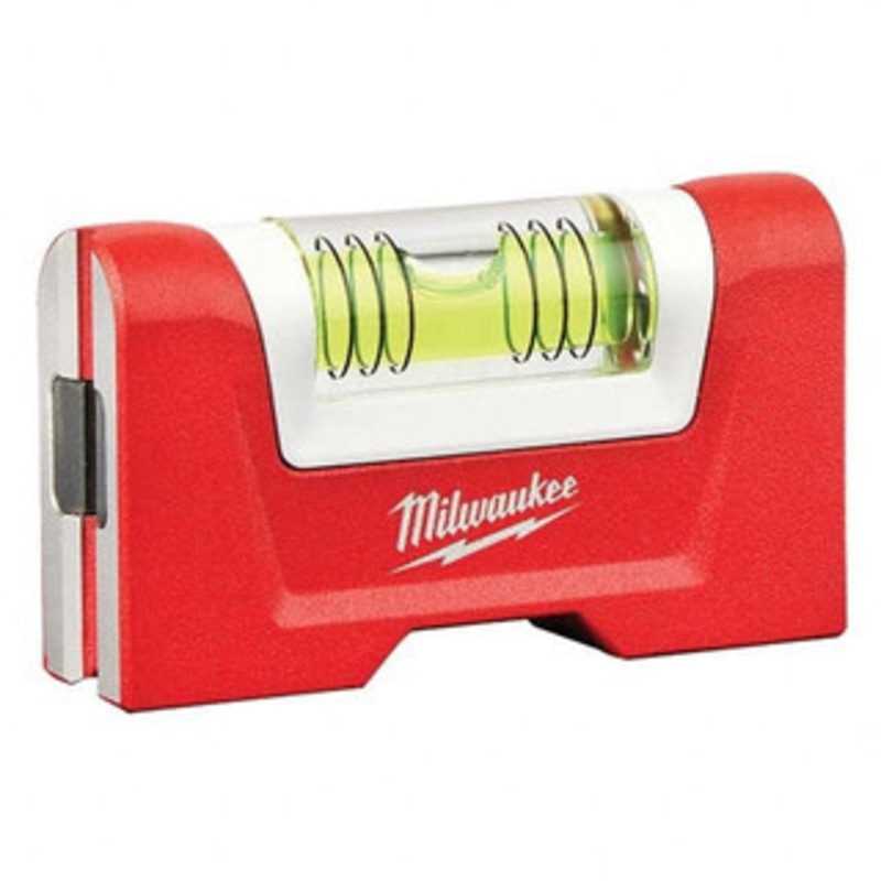 Milwaukee Tool Tubular & Pocket Levels, Mounting Type: Magnetic, Mounting Direction: Horizontal/Vertical, Length (Inch): 3, Length (Decimal Inch): 3, Housing Material: Aluminum, Number of Vials: 1 48-22-5603 – 18080556