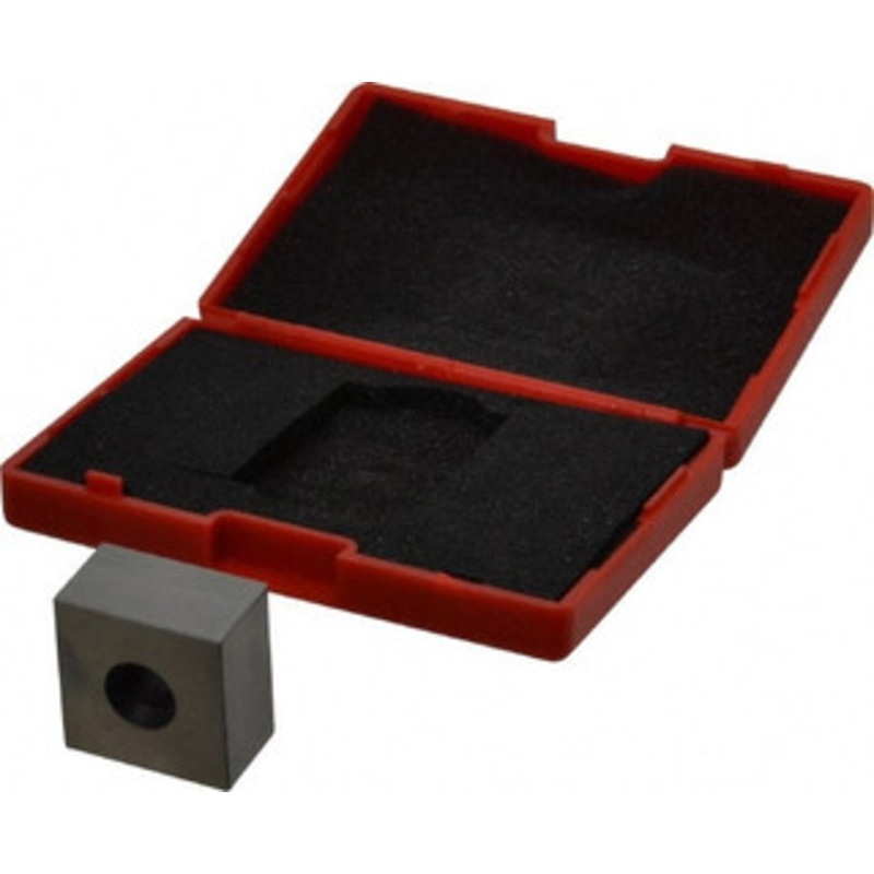 Value Collection 0.55 Square Steel Gage Block Accuracy Grade 0, Includes NIST Traceability Certification 630-73556 – 86274800