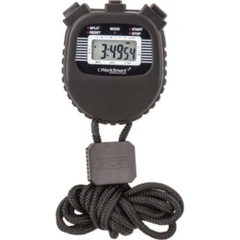 Value Collection LCD Digital Stopwatch L1154F, 1/100 Sec Resolution, Back Lit, Black WS-PE-STOP-004 – 85881969