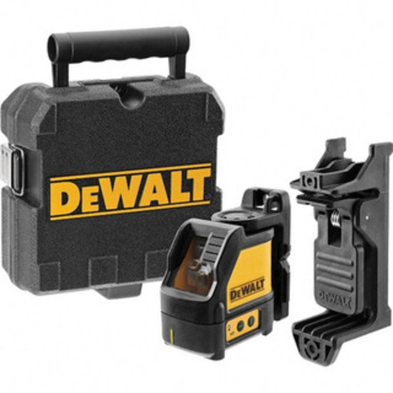 DeWALT Laser Levels, Level Type: Cross Line Level, Maximum Measuring Range (Feet): 65, Number of Beams: 2, Beam Color: Green, Accuracy: 1/8 @ 30′, Minimum Measuring Range (Feet): 6.00 DW088CG-QU – 11780202