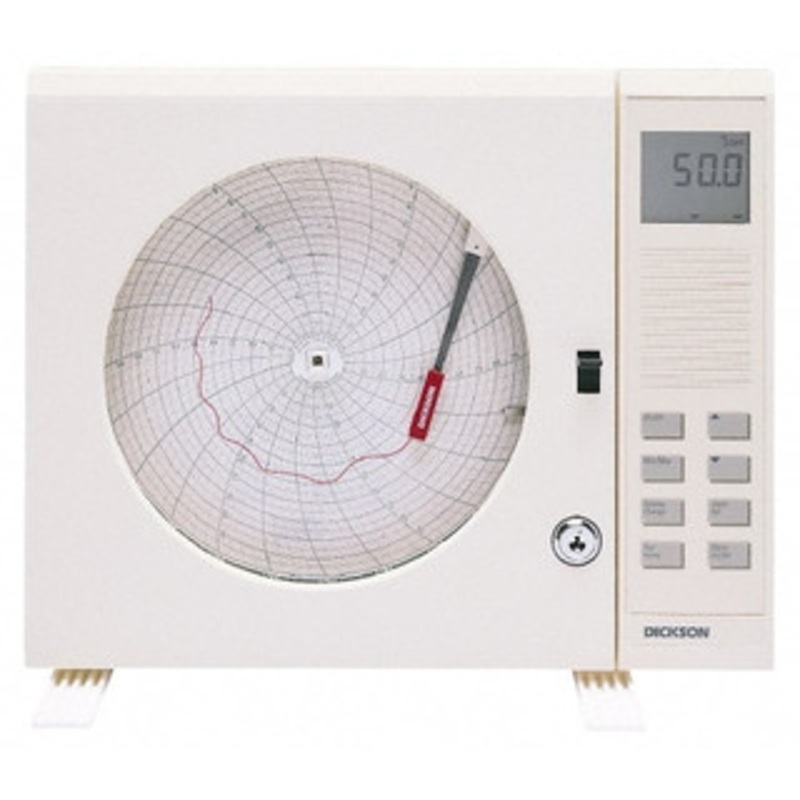 Dickson 32 to 122F, 24 Hour Recording Time Chart 8 Inch Diameter, Use with Esx Recorders C411 – 00080721