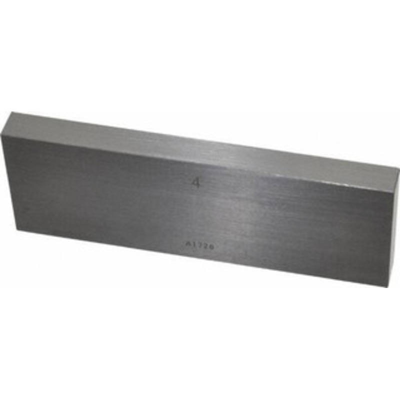 Value Collection 4 Rectangular Steel Gage Block Accuracy Grade 0, Includes NIST Traceability Certification 630-24006 – 86286002