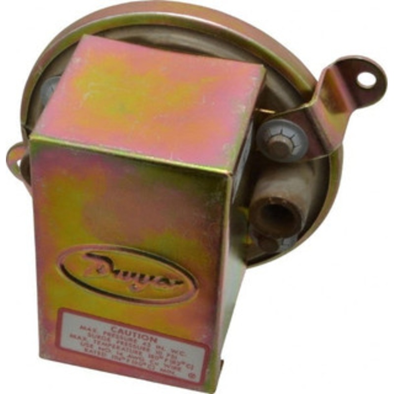 Dwyer Instruments Low Differential Pressure Switch 1/8 Inch Thread, 10 Maximum PSI, Low Differential Pressure Switches 1910-00 – 01935998