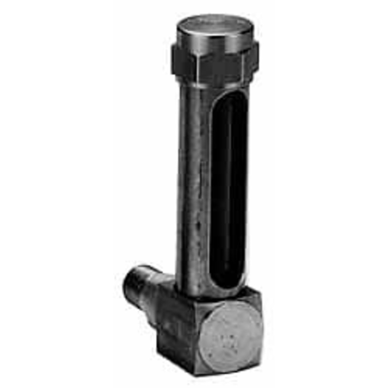 LDI Industries 1-3/8 Inch Long Sight, 3/8 Inch Thread Size, Buna-N Seal Short Elbow, Vented Oil-Level Indicators and Gauge 2-3/8 Inch Length to Center of Base G102-3 – 56476674
