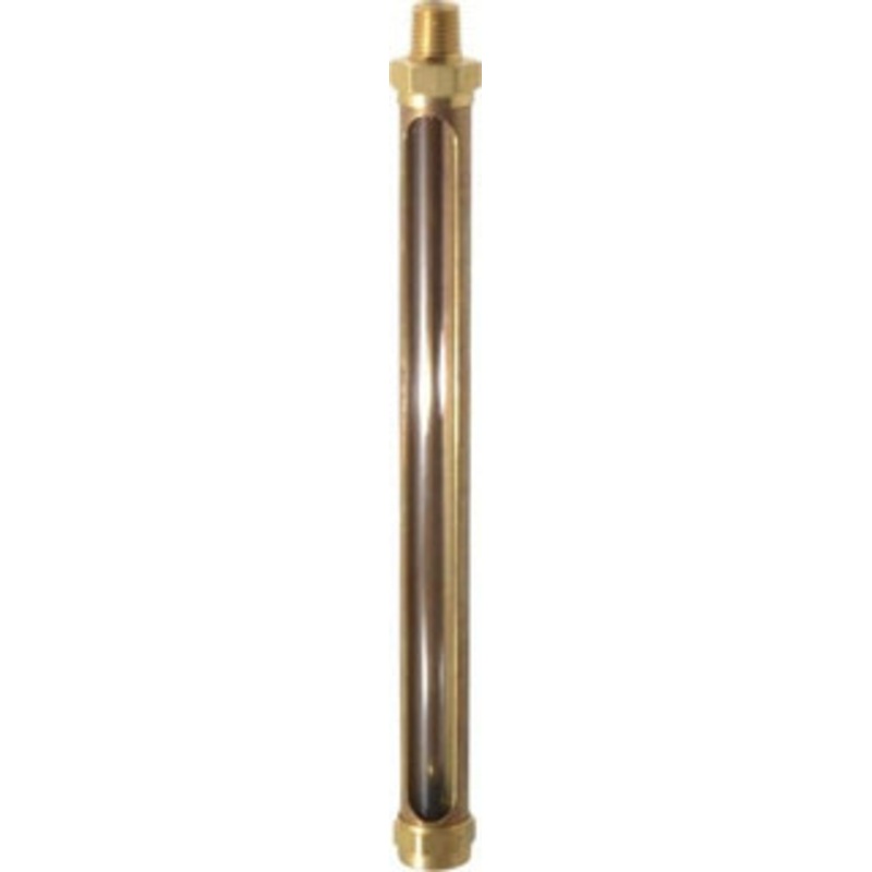 LDI Industries 7-1/2 Inch Long Sight, 1/4 Inch Thread Size, Buna-N Seal Straight to Male Thread, Vented Oil-Level Indicators and Gauge G323-2 – 56477003