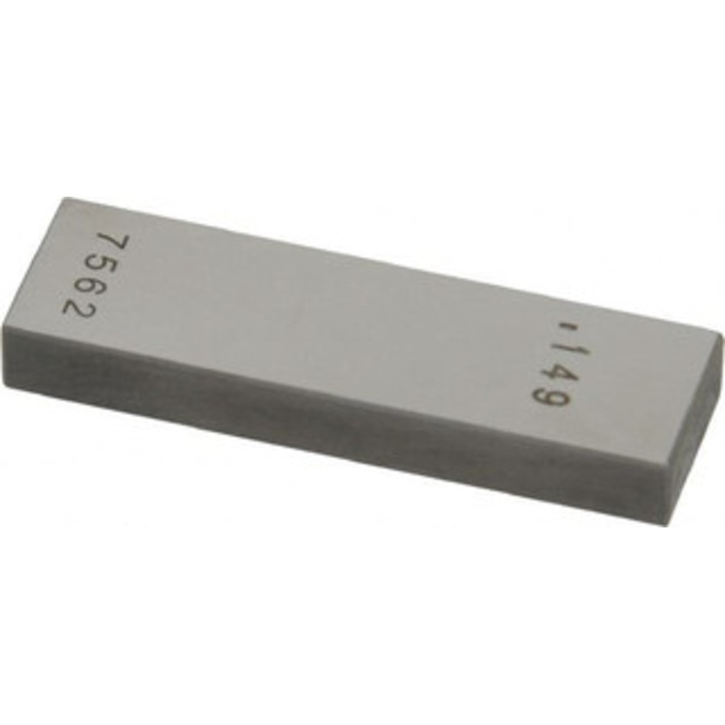 Value Collection 0.149 Rectangular Steel Gage Block Accuracy Grade 0, Includes NIST Traceability Certification 630-21496 – 86283454