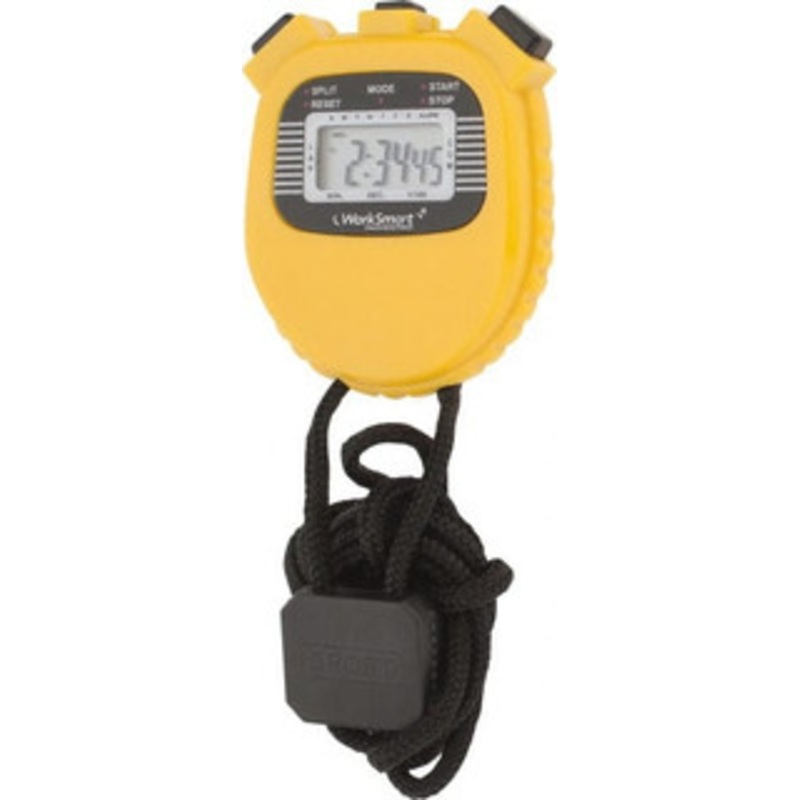 Value Collection LCD Digital Stopwatch L1154F, 3 Functions, 1/100 Sec Resolution, Yellow WS-PE-STOP-005 – 85881977