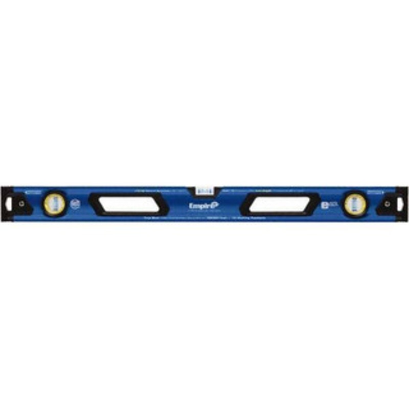 Empire Level 32 Long 3 Vial Box Beam Level Metal, Blue, 1 Level & 2 Plumb Vials E75.32 – 35717008
