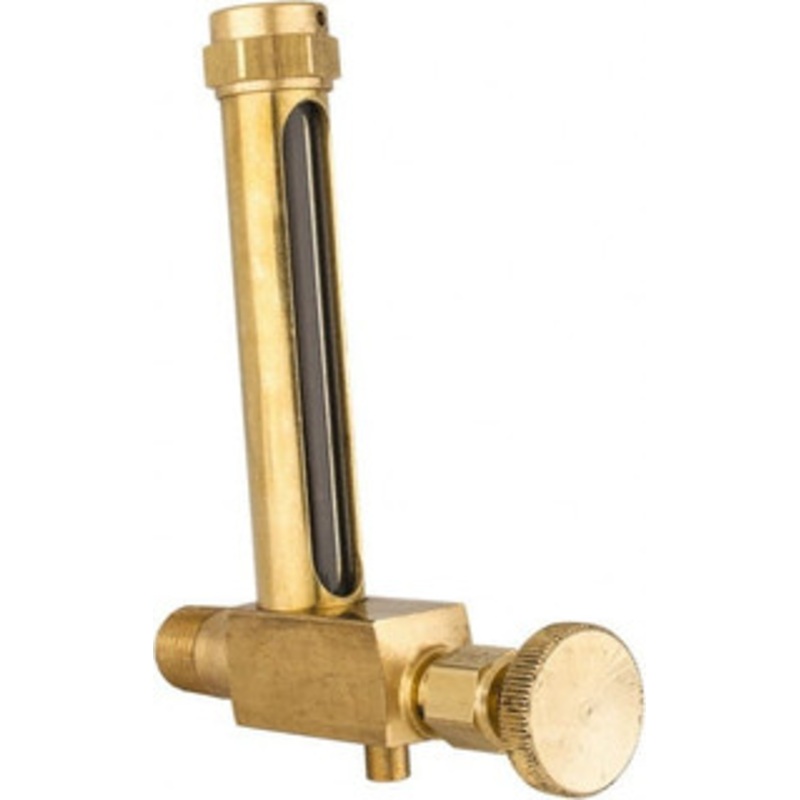 LDI Industries 2-3/4 Inch Long Sight, 1/4 Inch Thread Size, Buna-N Seal Short Elbow With Drain, Vented Oil-Level Indicators and Gauge 3-7/8 Inch Length to Center of Base G805-2 – 56477417