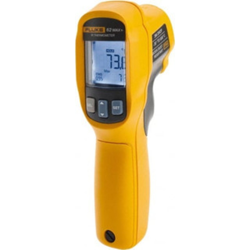 Fluke -30 to 650C (-22 to 1202F) Infrared Thermometer 12:1 Distance to Spot Ratio FLUKE-62 MAX+ – 37311206