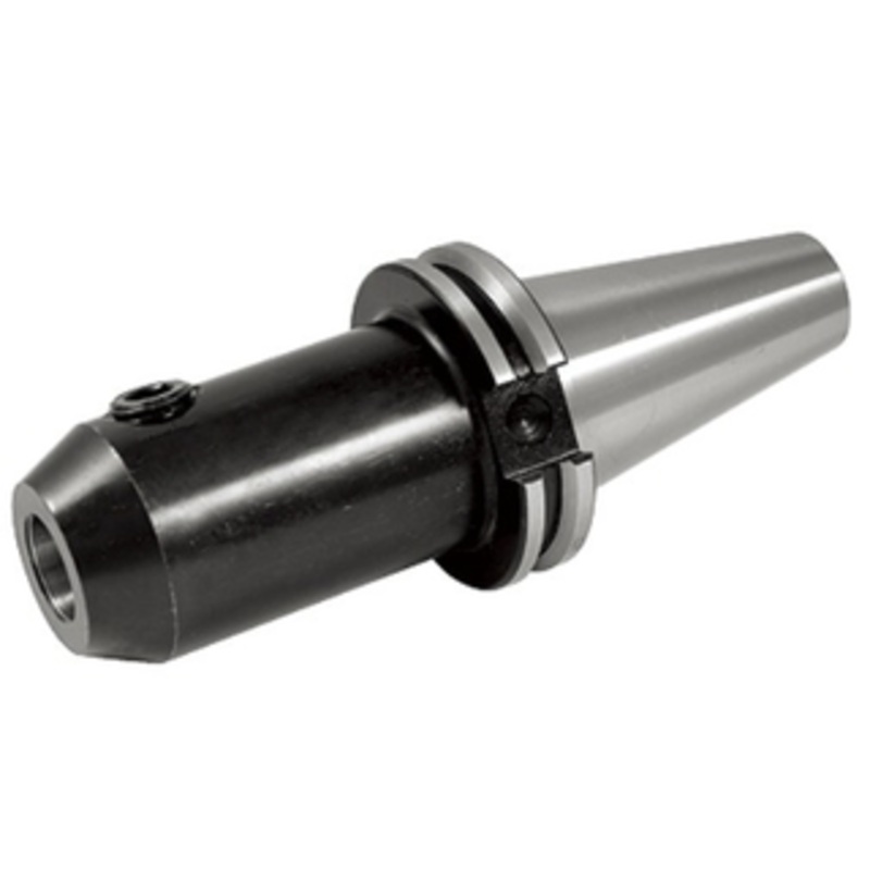 Precise CAT 40 V-Flange End Mill Holder, 1/4 Bore Diameter, .88 Nose Diameter, 1.38 Gage Depth – 3900-4103