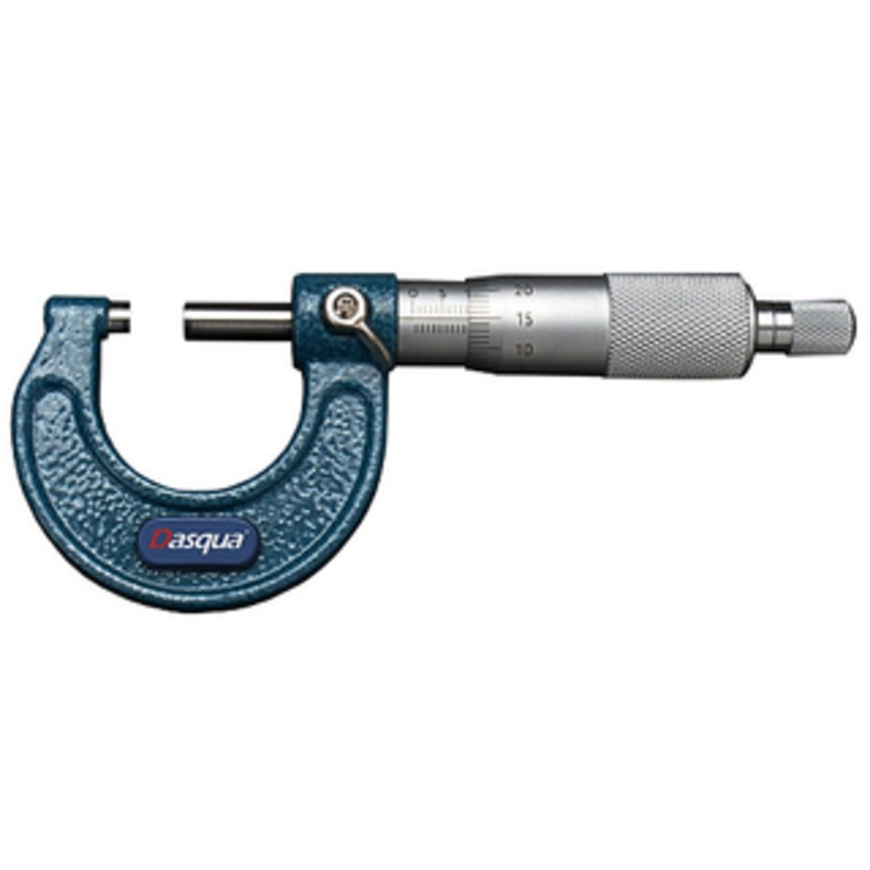Dasqua 25-50mm  Outside Micrometer, 0.004 Accuracy – 4111-8110