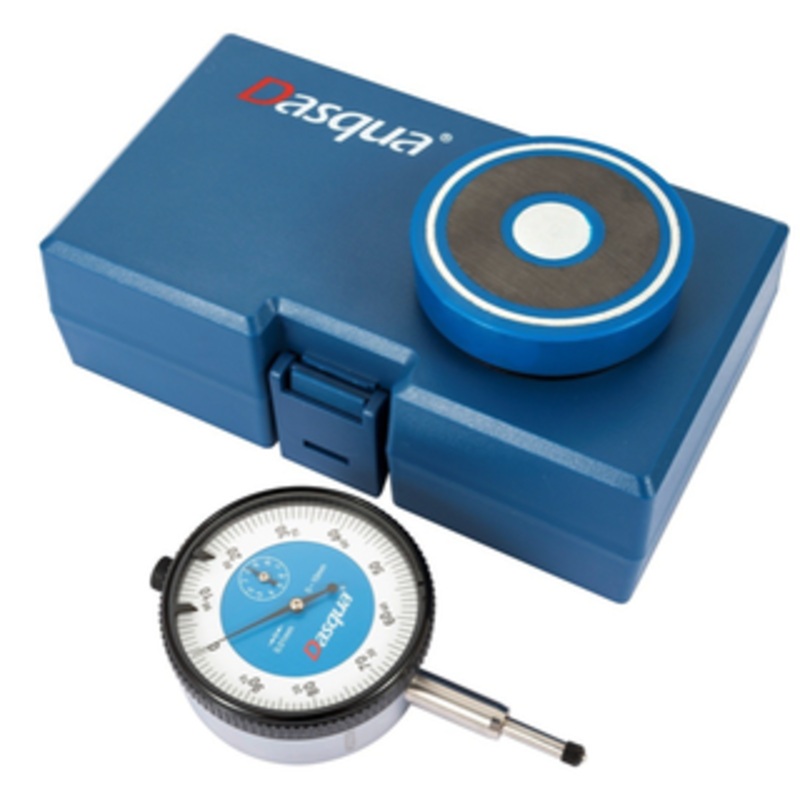 Dasqua Dial Indicator With Magnetic Back, 0-10mm Range – 5111-0001