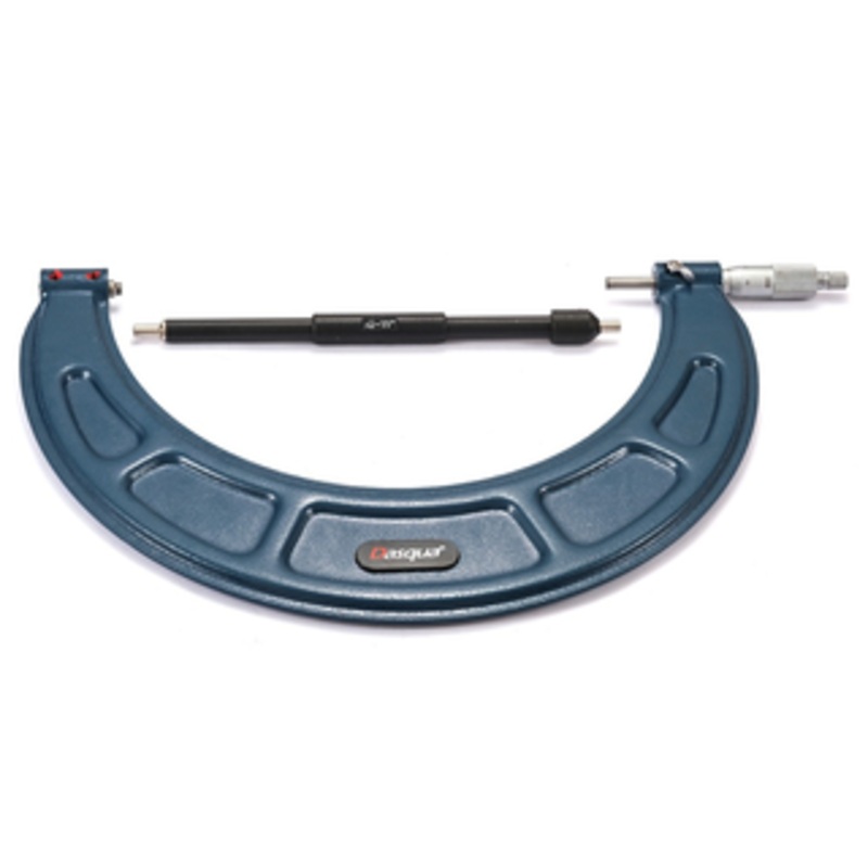 Dasqua Large Outside Micrometer, 10-11 Range, 0.00035 Accuracy – 4112-1155