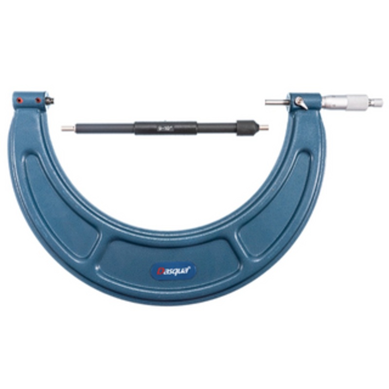 Dasqua Large Outside Micrometer, 9-10 Range, 0.0003 Accuracy – 4112-1150