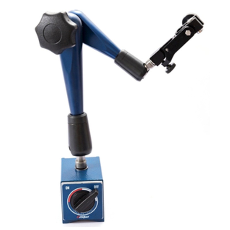 Dasqua Magnetic Base, 220 lbs. Power Pull, 355mm Arm Length, Thread Mount M8x1.25 – 7121-0030